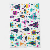 Neon Christmas Geschirrtuch (Vertikal)