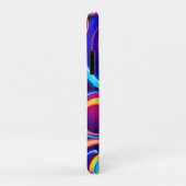 Neon Circles Abstrakt Art Case-Mate iPhone Hülle (Hinten/Rechts)