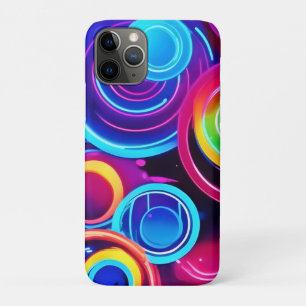 Neon Circles Abstrakt Art Case-Mate iPhone Hülle