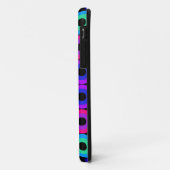 Neon Circles Case-Mate iPhone Hülle (Hinten/Links)