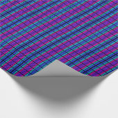 Neon Circles Geschenkpapier (Ecke)