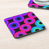 Neon Circles Untersetzer (Linke Seite)