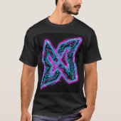 Neon Circuit X Tech T - Shirt Futuristic tee (Vorderseite)