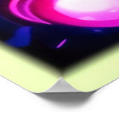 Neon Circuitys Dreams Poster (Ecke)