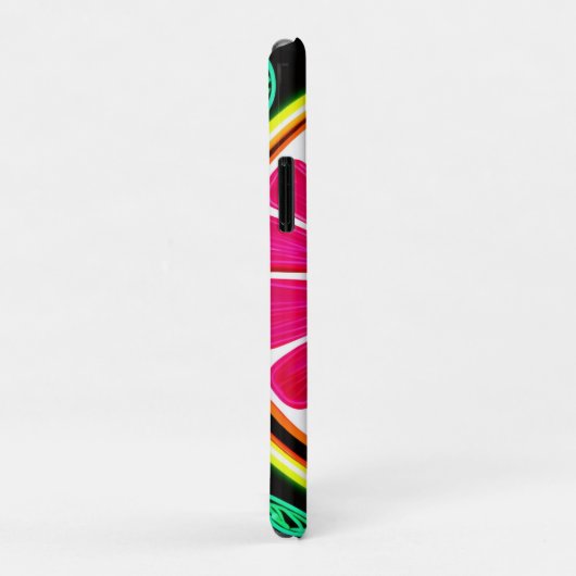 Neon Citrus Fruit Fiesta Case-Mate iPhone Hülle (Hinten/Rechts)