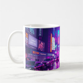 Neon City Pulse Leggings Tights Kaffeetasse