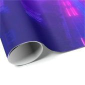 Neon City Synthwave Sunset XL Area Rug Geschenkpapier (Rolleneckpunkt)