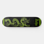 Neon Classic Dragon - Fertigskateboard Skateboard (Horizontal)