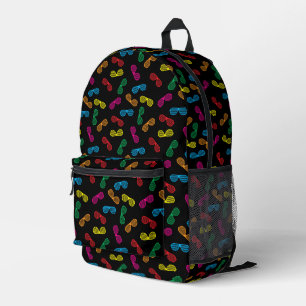 Neon Classic Sonnenbrillen Muster Bedruckter Rucksack