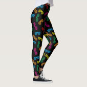 Neon Classic Sonnenbrillen Muster Leggings (Rechts)