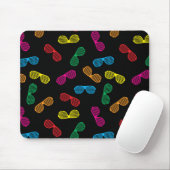 Neon Classic Sonnenbrillen Muster Mousepad (Mit Mouse)
