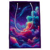 Neon Cloud Bag Mittlere Geschenktüte (Vorderseite)