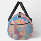 Neon Coastal Beauty mit Sonnenbrille Duffle Bag (Rechts)