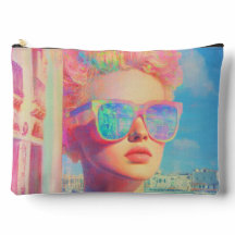 Neon Coastal Beauty mit Sonnenbrille