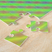 Neon Color Striping Muster Puzzle (Seite)