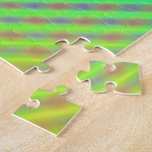 Neon Color Striping Muster Puzzle (Seite)