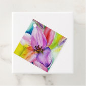 Neon Colored Lily Blume Geschenkanhänger (Beispiel)