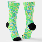 Neon Colorful Acic Parco Civico-Ciani Abstrakter M Socken (Gewinkelt)