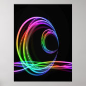 Neon Colors Glow Stick Poster (Vorne)