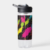Neon Colors Retro Paint Spritzer Trinkflasche (Rechts)