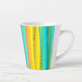 Neon colour Decorated Mug Milchtasse