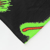 Neon Cometflare Fleece Blanket (Ecke)