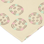 Neon Cookies Tischdecke (Schrägansicht)