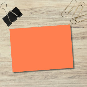 Neon Coral Solid Color   Classic   elegant Post-it Klebezettel