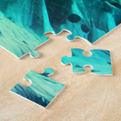 Neon Cosmic Mountain Range Puzzle (Seite)