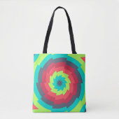 Neon Cosmic Whirl Tasche (Vorderseite)