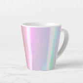 Neon Cotton Candy Latte Tasse (Rechte Ecke)