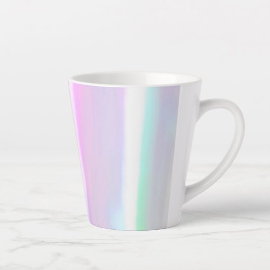 Neon Cotton Candy Latte Tasse (Rechts)