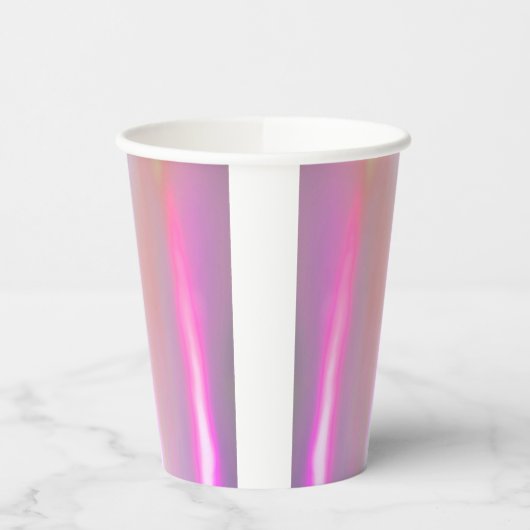 Neon Cotton Candy Paper Cup Pappbecher (Links)