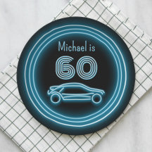 Neon Coupé Rennwagen - Motorsport Custom Men