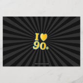 Neon Couples 90s Pool Party Einladung (Rückseite)