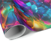 Neon Crazy Harmony Hues Geschenkpapier (Rolleneckpunkt)