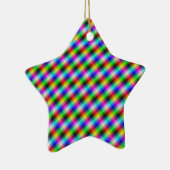 Neon Crosshatch Ornament (Rechts)