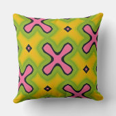 Neon Crossroads Throw Cushion Kissen (Rückseite)