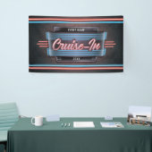 Neon Cruise-In Banner (Messeveranstaltung)