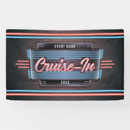 Neon Cruise-In Banner