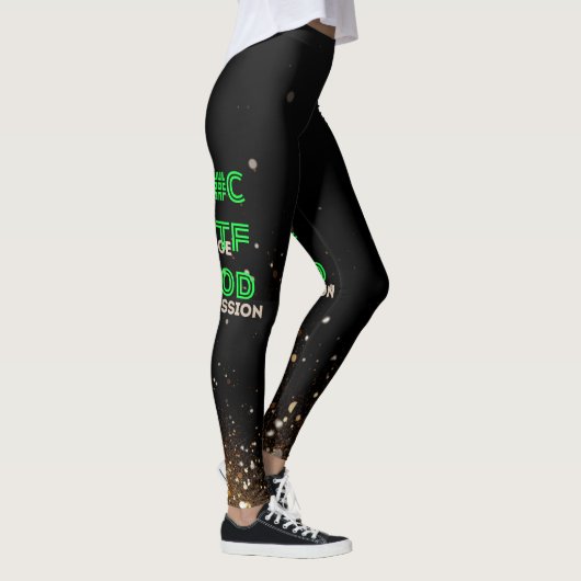 NEON CTFOD Glitzer 2 Leggings (Rechts)