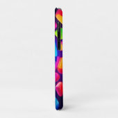 Neon Cube Vortex Art Case-Mate iPhone Hülle (Hinten/Links)