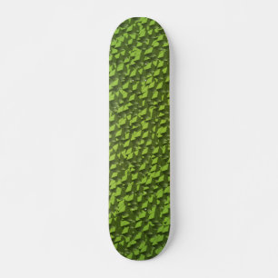 Neon Cubes Camouflage Skateboard