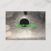 Neon Custom Foto-Adresse verschieben Begleitkarte (Vorderseite)