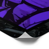 Neon Cyber Genesis Nerv Evangelion Poster (Ecke)