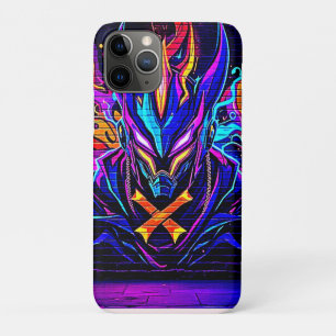 Neon Cyber Guardian Art Case-Mate iPhone Hülle