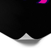 Neon Cyber Ramen - Vaporwave Retro Ästhetische Kun Poster (Ecke)