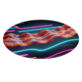 Neon-Cyber-Speckstreifen Schneidebrett (Ecke)