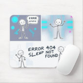 : Neon Cybernetic Dreamscape Mousepad (Mit Mouse)