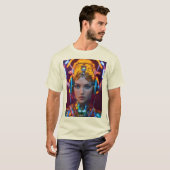 Neon Cyborg - Futuristische Designs für Sci-Fi-T - T-Shirt (Vorne ganz)